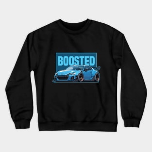 Subaru BRZ Car Art - Widebody Modified Boosted JDM Car Crewneck Sweatshirt